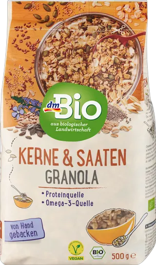 dmBio pecena granola sa semenkama 500g