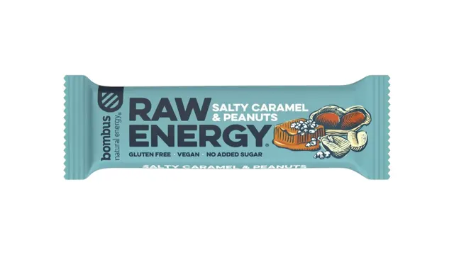 bombus RAW ENERGY slana karamela 50g bombus