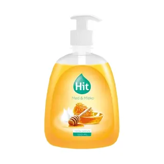 sapun tecni pumpica med i mleko hit 500ml piramida
