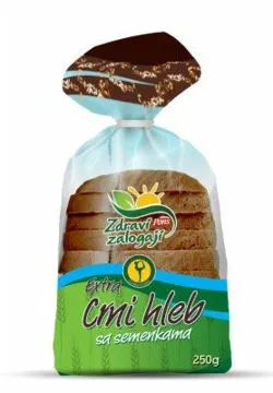 Crni hleb sa semenkama 250g Pons