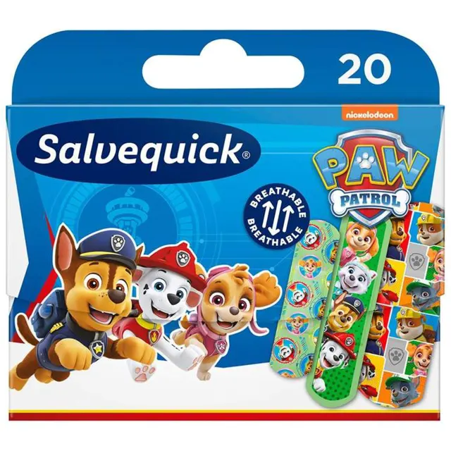 Salvequick PAW PATROL dečij.flaster 20/1 Salvequick