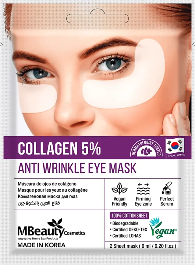Maska oko ociju Collagen MB 1par 1 kom MBeauty