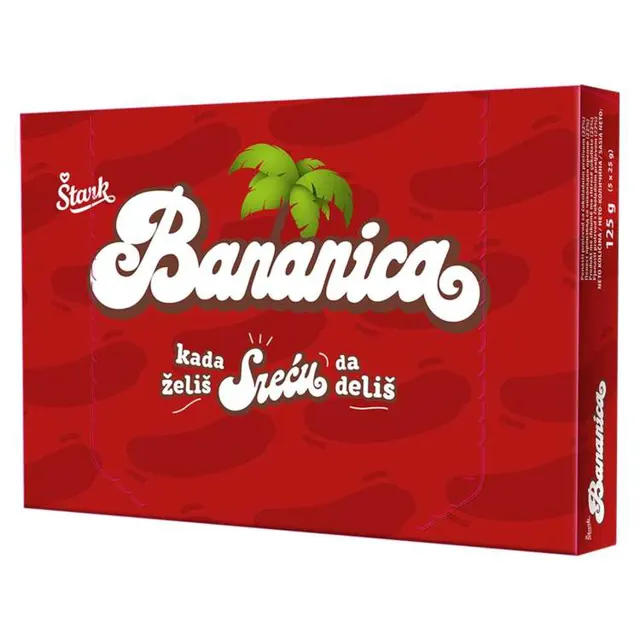 Cokol.banana Bananica Stark 125g(5x25g) Stark