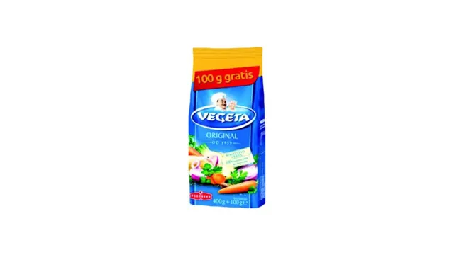 ZACIN VEGETA 400+100gr GRATIS PODRAVKA PODRAVKA