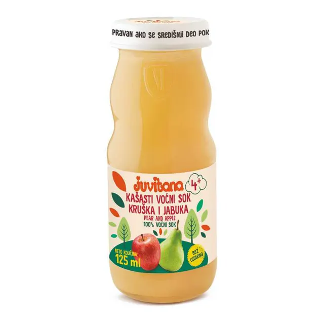 juvitana sok kruška, jabuka 125ml juvitana