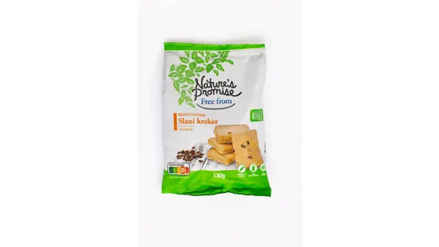 Bezglut.slani kreker pros/lan NP 130g Nature's Promise