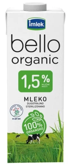 MLEKO UHT BELLO 1.5% 1L TB IMLEK