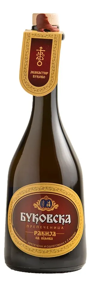 Rakija Bukovska pecenica 0,5l Manastir Bukovo