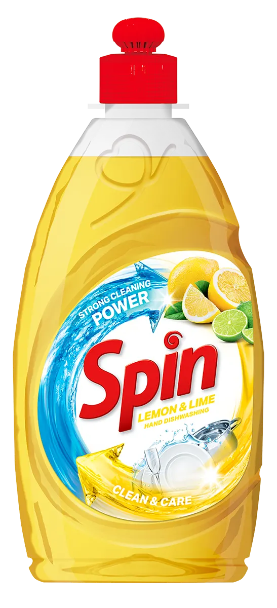 SPIN LEMON & LIME 450ml SPIN