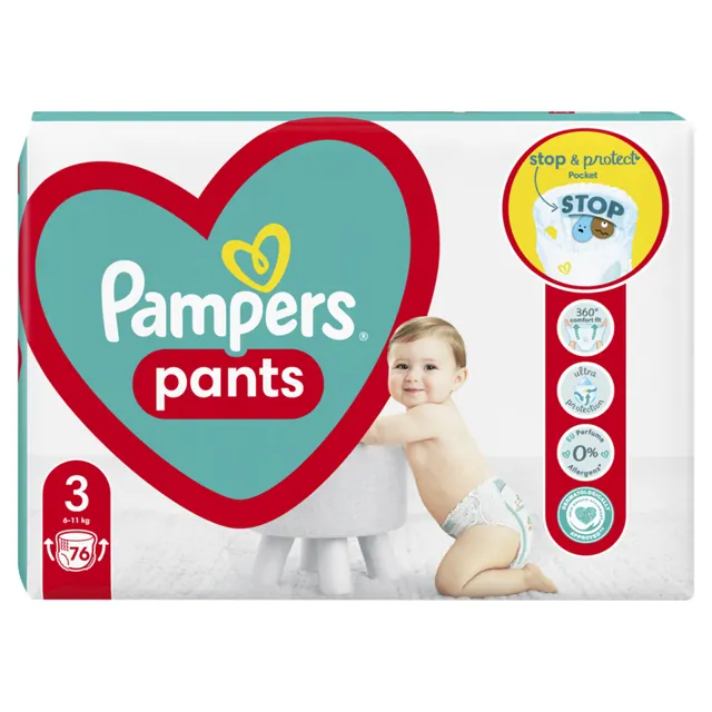 Gacice Pants GP 3 (76) Pampers 76 kom Pampers