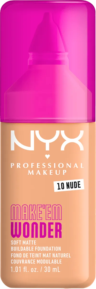 NYX MAKE'EM WONDER tečni puder 10 NYX