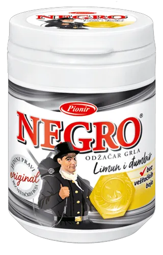 BOMBON NEGRO LIMUN I DJUMBIR TO GO 100gr