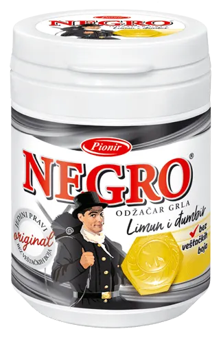 BOMBON NEGRO LIMUN I DJUMBIR TO GO 100gr PIONIR