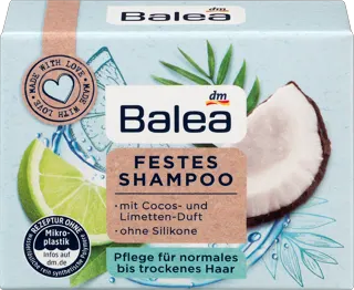 Balea čvrsti šampon kokos i limeta 60g