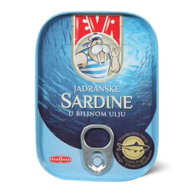Eva Sardine u biljnom ulju MK30 100g Brend