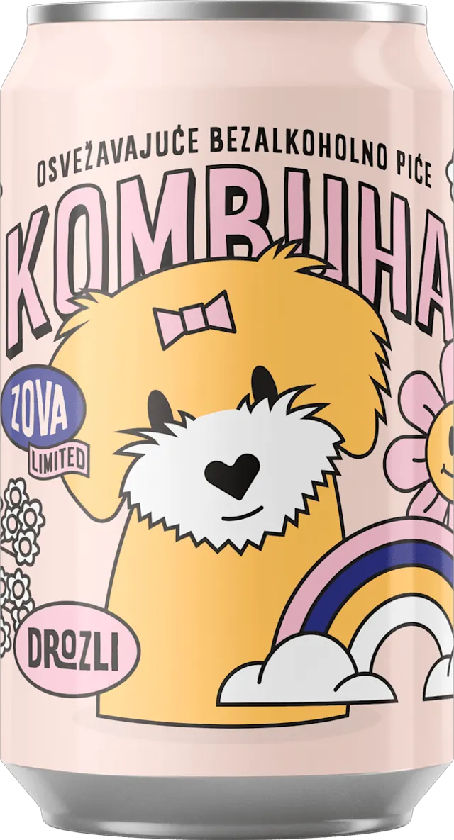 DROZLI KOMBUHA ZOVA 330ml DRoZLI