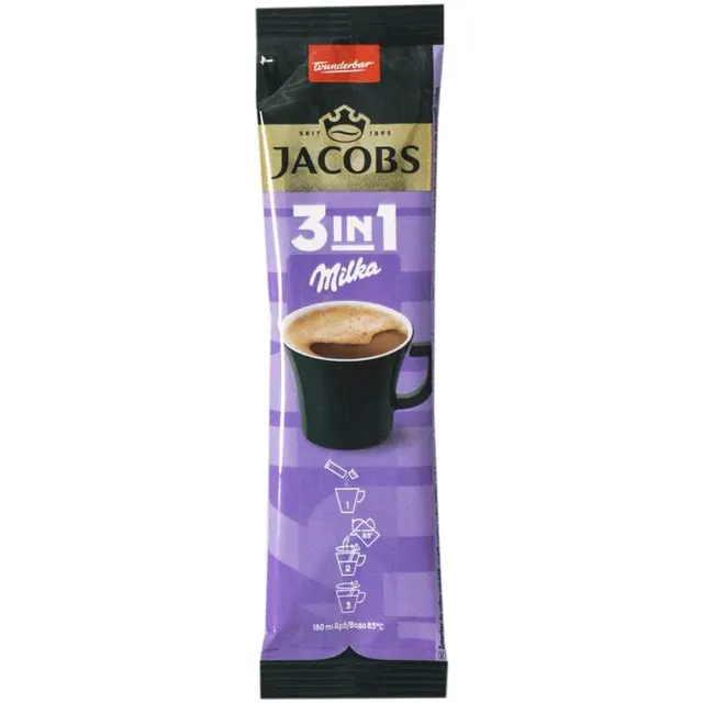Kafa Jacobs 3in1 Milka 12,4g Jacobs