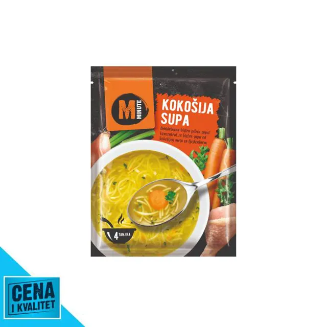 SUPA KOKOŠIJA 65G MINUTE MINUTE