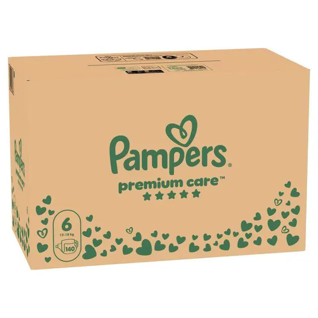 Pampers PC pelene veličine 6 140/1 OS Pampers premium care